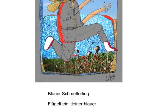 Hermann Hesse Blauer Schmetterling
