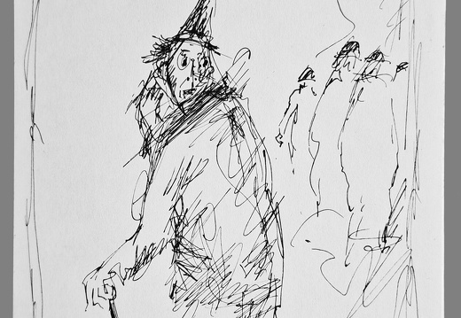 Der alte Clown hat Feierabend