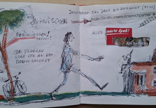 Skizzenbuch Skurril