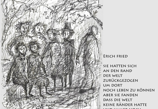 Erich Fried .sie hatten sich ... mit Text